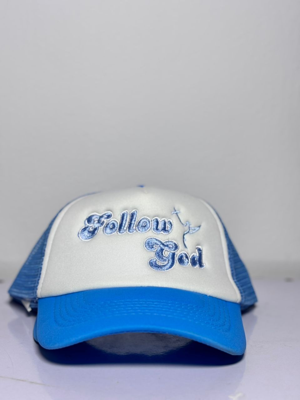 FOLLOW GOD - BLUE TEE