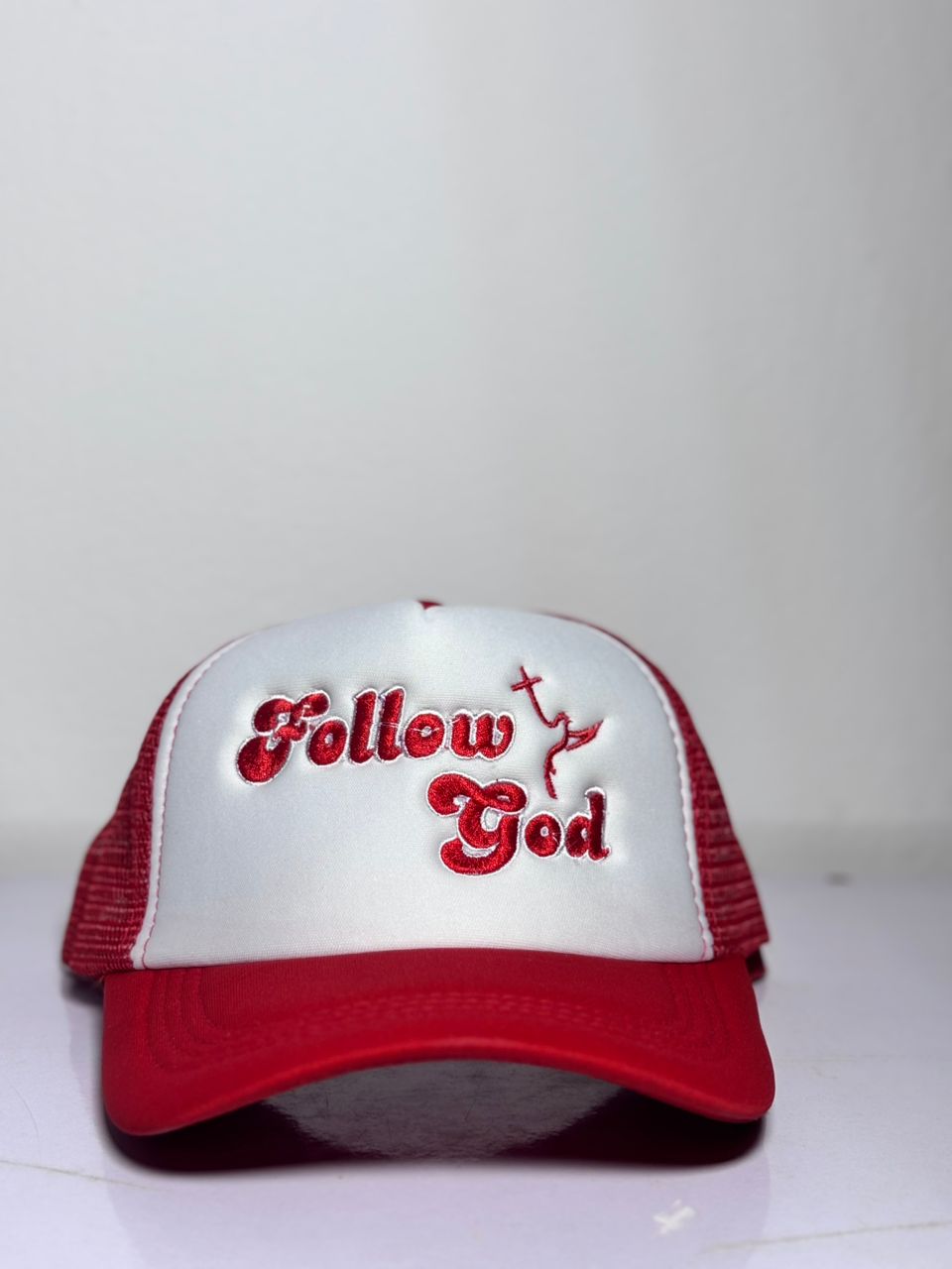 FOLLOW GOD - RED TEE